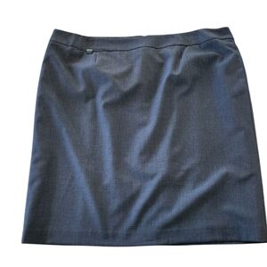 Calvin Klien Charcole Gray Women's Pencil Skirt Sz 24w Nwt
